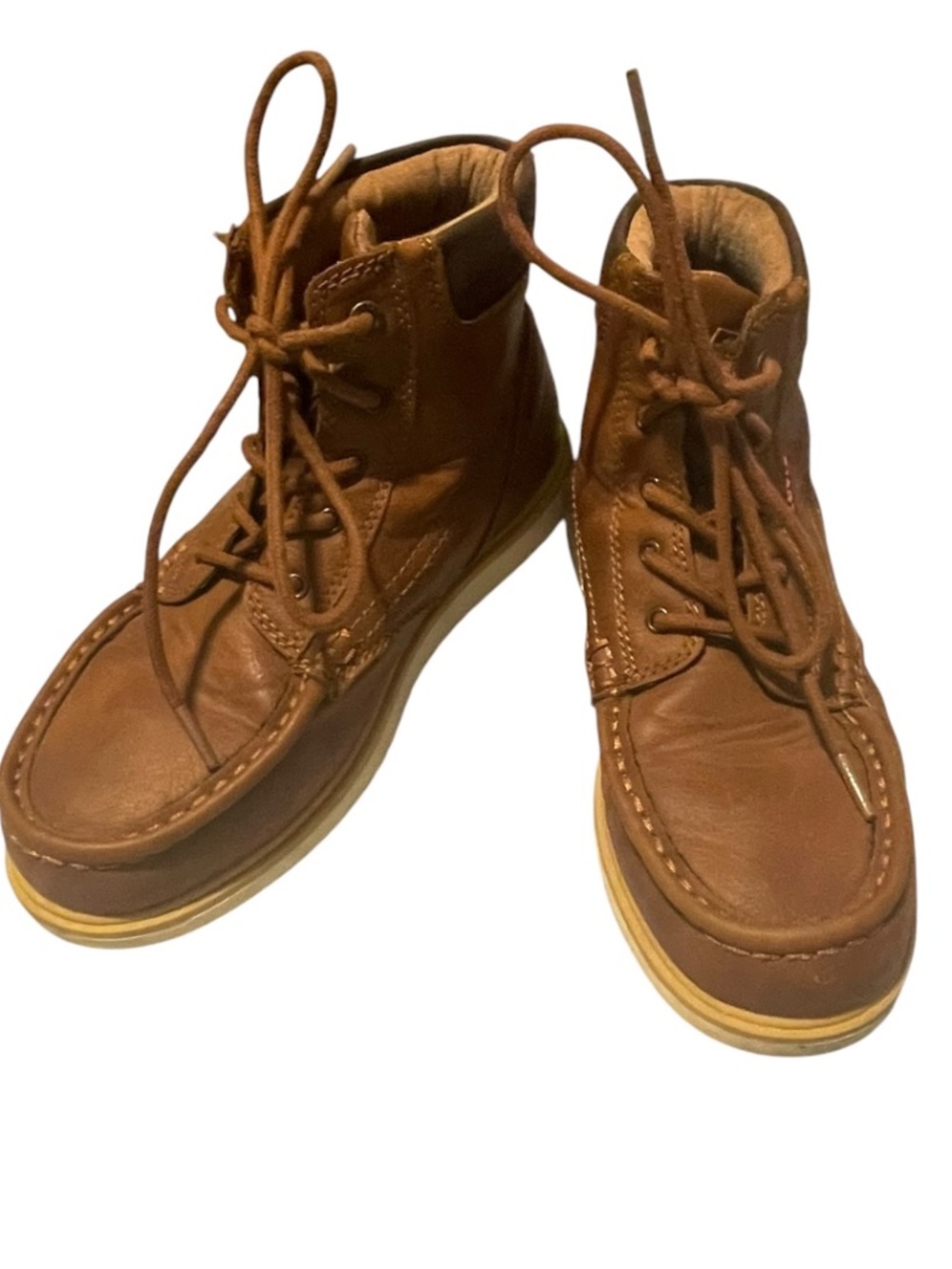 Youth Levi's Brown Boots Size 5.5 EUC